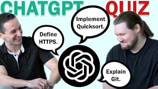 Can I Pass A Software Engineering Quiz Created By Chatgpt?