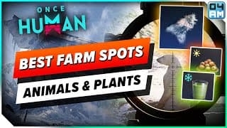 Once Human Best New Farm Spots! Polar Bear, Seal, Ice Melon & More! Way Of Winter