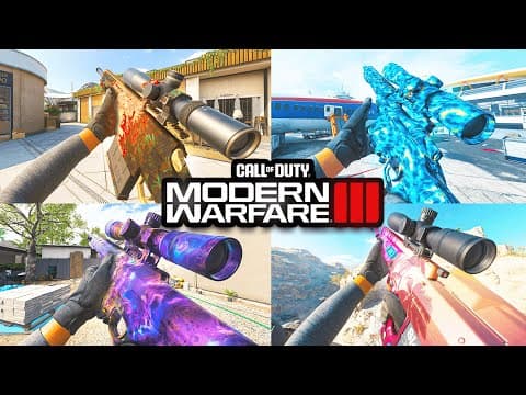 I Used Every Sniper In Modern Warfare 3.. (best Class Setups)