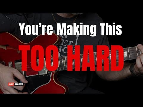 Stop Guessing. Start Understanding The Guitar Better!