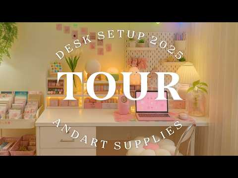 ✨aesthetic Desk Setup — Just Showing My Space