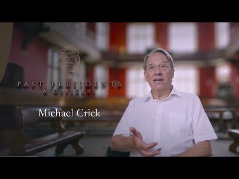Past Presidents & Officers: Michael Crick