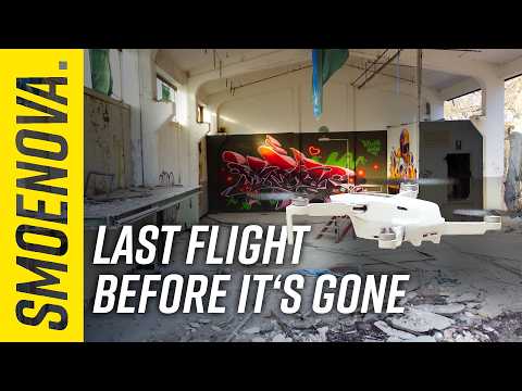 One Last Flight Through The Graffiti Factory — Drone Tour Before It`s Gone.