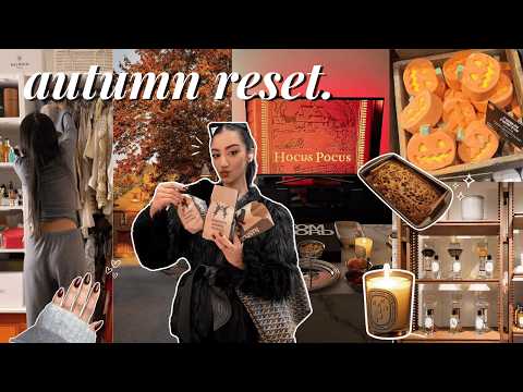 Autumn Reset 🍂 | Fall Shopping, Baking, Clothing Haul, Deep Clean, Self-care & Romanticizing Life