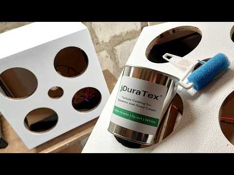 Duratex Roller Texture Paint Finish For Speaker Cabinets