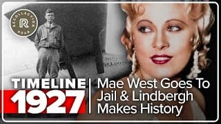 Timeline 1927 - Charles Lindbergh, Hollywood Blvd, And The New Ford Model A