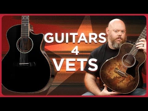 New Taylor Guitars 4 Vets Models | Camo Gs Mini & 814ce Launch!