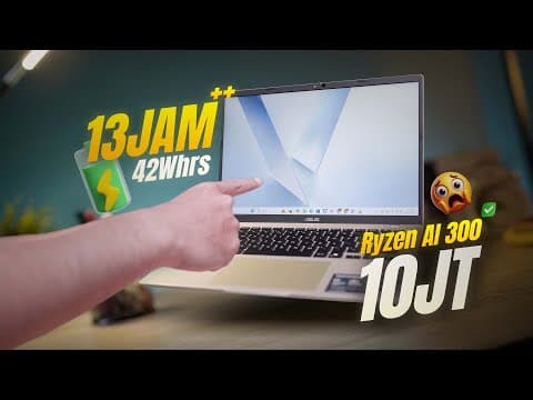 Harga 10 Juta Dapet Spek 13 Juta?! Investigasi Kompromi Vivobook 14 (ryzen Ai 5 340)