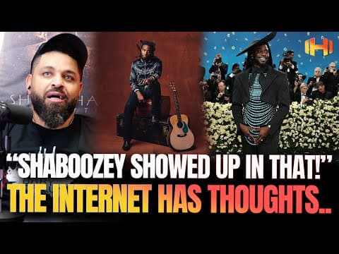 Black Country Music Singer Shaboozey Shows Up To Met Gala  Wearing A Dress And Pearls