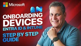 Step By Step Guide To Onboarding Devices In Entra Id & Intune