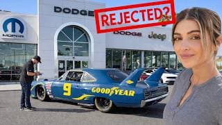 Taking My Abandoned Superbird Nascar To A Dealership For Service