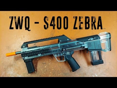 Out Of Darts - Zwq S400 Zebra - Firing And Review