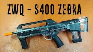 Out Of Darts - Zwq S400 Zebra - Firing And Review