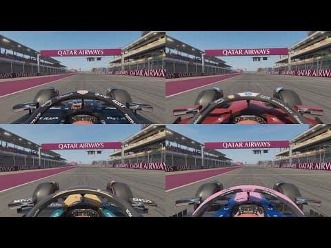 F1 25 - All Engine Sounds And Cockpit Views - All 10 Formula 1 Teams For 2025