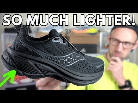 Saucony Hurricane 25 Review - New Lightweight Design - Max Cushion Done Right
