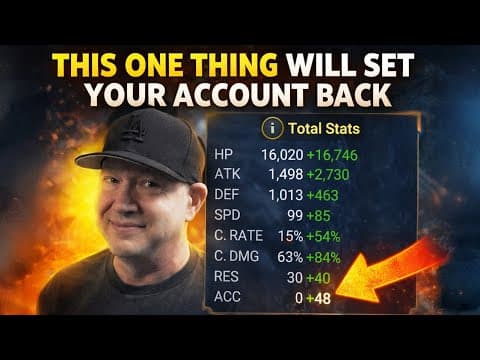 This One Thing Will Set Back Your Account - Raid: Shadow Legends - Rsl
