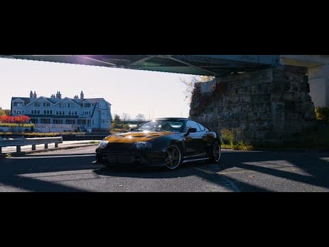 Authentic Widebody Trd Supra Mkiv In Midnight Purple Iii