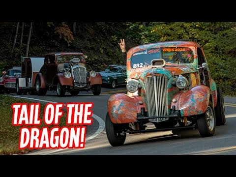 Gassers On Tail Of The Dragon! They Said It Couldn't Be Done