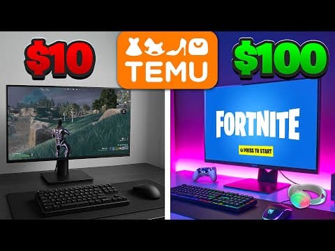 I Built A Temu Only Gaming Setup...