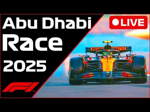 🔴f1 Live - Abu Dhabi Gp Race - Commentary + Live Timing