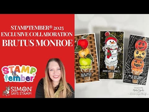 Ice Cream Cone Delights! Brutus Monroe Stamptember® 2025 Exclusive Collaboration