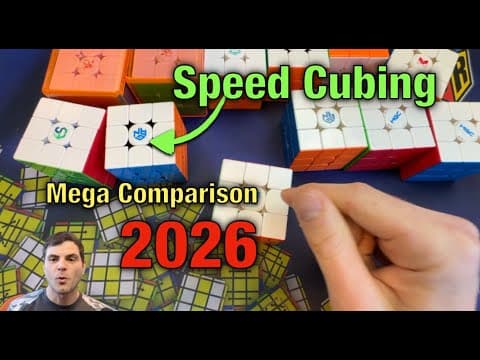 Mega Speedcube Comparison For 2026 - My Picks For Favorite And Best Cubes To Buy