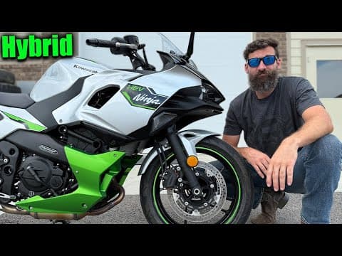 Did You Know That Kawasaki Made A Hybrid Ninja ?