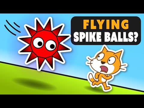 🦔🛸 How To Code "spiky" 🛸🦔 | Scratch Platformer Tutorial E15