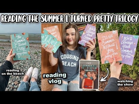 Reading The Summer I Turned Pretty Trilogy For The First Time As A 30 Year Old 🌊 [reading Vlog]