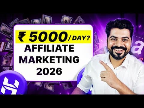 Earn Second Salary Through Affiliate Marketing In 2026 🚀