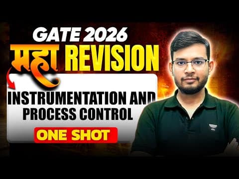 Gate 2026 | Ipc One Shot Maha Revision 🔥 | Instrumentation & Process Control | Manish Rajput Sir