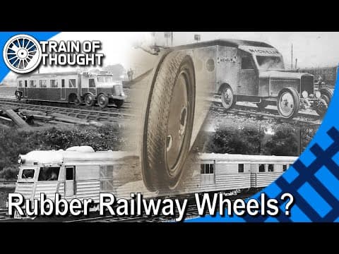 Why Trains Don't Use Rubber Tyres - Budd & Micheline Railcars