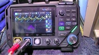 Testing Xy Mode For Television Alignment And Review Fnirsi® 2d15p Scope Meter Signal Generator