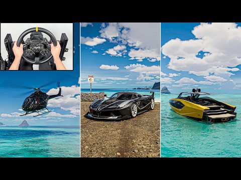 Millionaire Lifestyle | The Crew Motorfest | Steering Wheel Gameplay