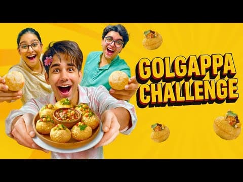 Golgappa Challenge | Rimorav Vlogs