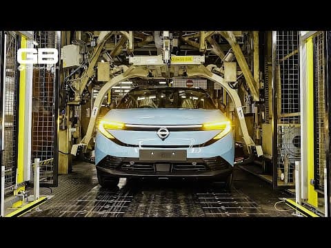 Nissan Leaf 2025 Production In Sunderland Plant Car Factory
