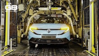 Nissan Leaf 2025 Production In Sunderland Plant Car Factory