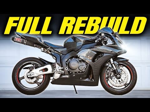 Full Build // Wrecked 2006 Cbr1000rr Into Dream Bike