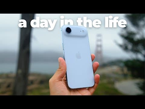 A Day In The Life With Iphone Air!