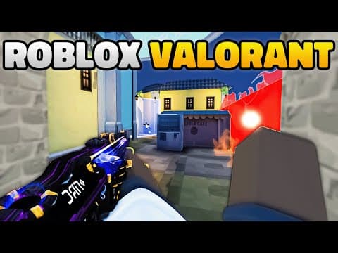 Valorant Roblox Is Absolutely Incredible..