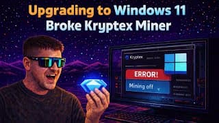 Windows 11 Broke Kryptex Miner