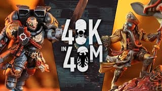 Friendly Fire! Raven Guard Vs Astra Militarum. Who's The Better Guard?  Warhammer 40k In 40 Minutes