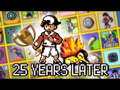 I Got Every Achievement In Pokemon Gold 25 Years Later.. (retroachievements)