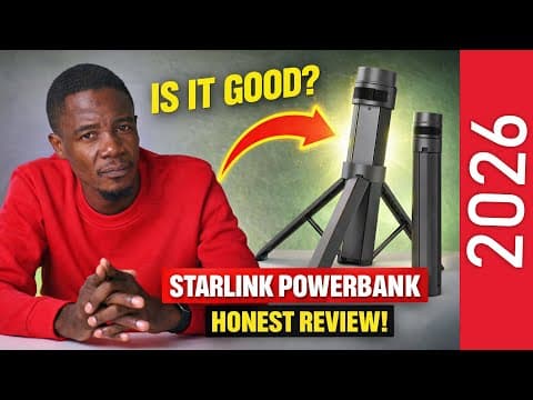 Is This The Best Starlink Mini Powerbank / Tripod In 2026