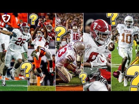 Top 5 National Championships Of All-time!? 👀