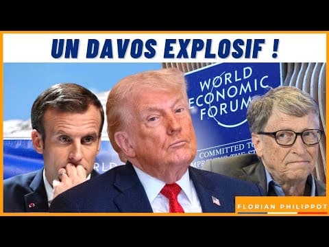 « il Pulvérise Davos ! » : Trump Explose Tout !