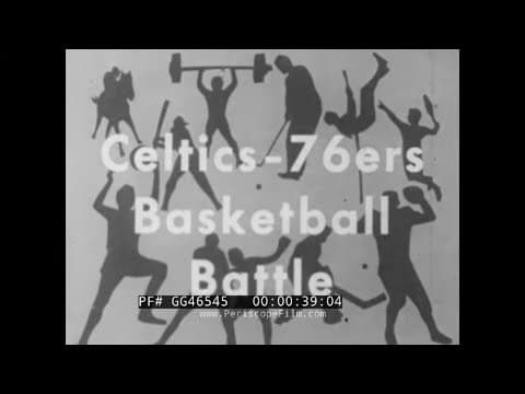 " Lucky Lager Sport Time "  1966 Sports Newsreel  Celtics Vs. 76ers Basketball  Senior Bowl  Gg46545