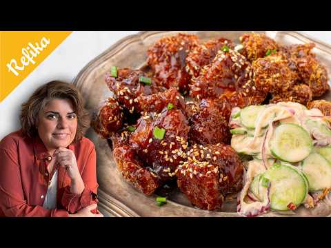 Barbecue Sauced Chicken Refika’s Way With Kadayıf! (bonus Version For Vegetarians & Vegans)