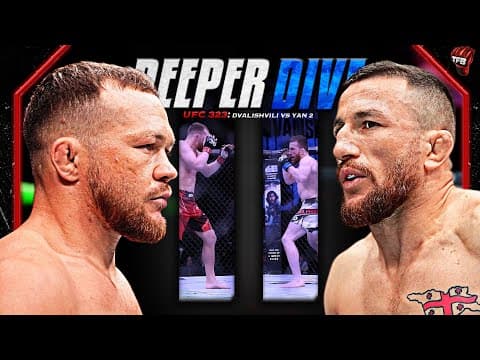 Ufc 323: Dvalishvili Vs Yan 2 - A Deeper Dive