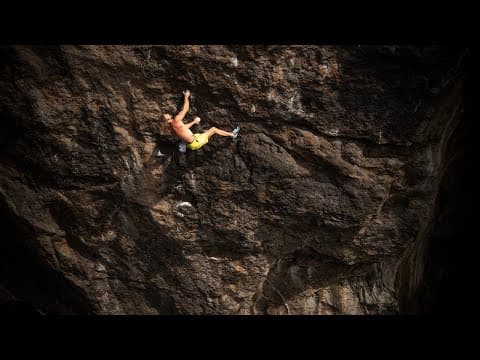 Chris Sharma's Black Pearl - The First Ascent